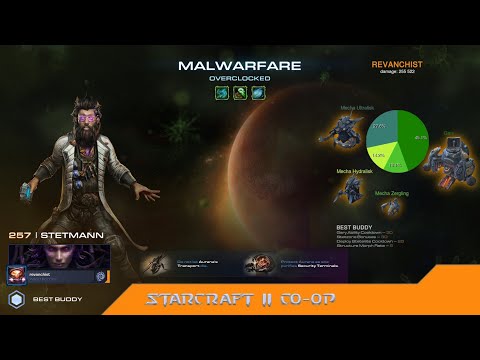 Overclocked (Stetmann P2 Solo) - StarCraft II Co-op Mutation (Brutal)