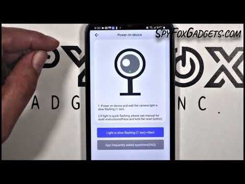 How to use  wifi security cam Sentinel Cam