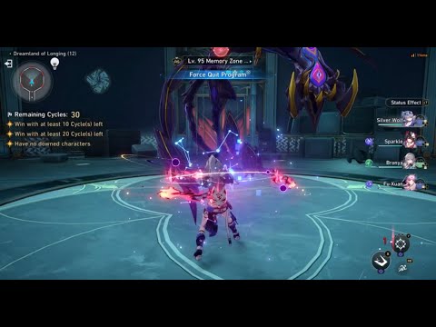 [HSR] Silver Wolf Hypercarry vs v2.0 MOC 12 Meme Boss 0-cycle (Bcs I wanna try mono-ish quantum...)