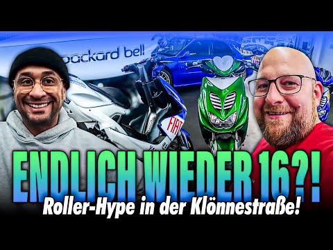 JP Performance - Endlich wieder 16?! Roller-Hype in der Klönnestraße!