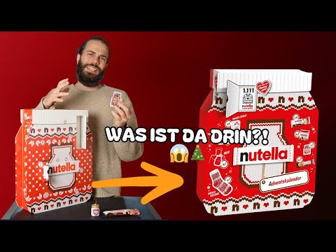 I'm opening the Nutella Advent Calendar 2025 – what's really inside?