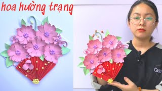 Chiếc ô hoa hường trạng  - Perfume flower umbrella - đồ thủ công trang trí - HoaDuongDIY