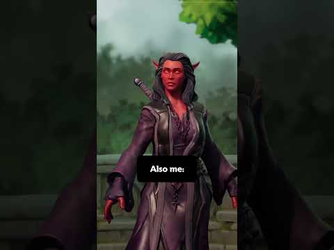 Taking your time in the character creator #gaming #dnd #dungeonsanddragons #rpg #games #ttrpg