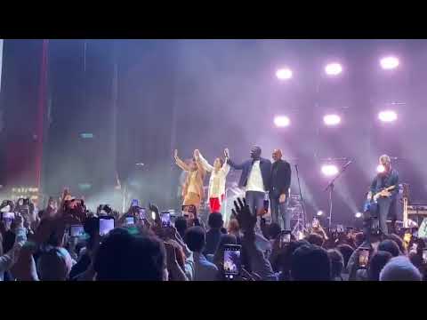 Spalletti, Insigne e Koulibaly show sul palco al concerto di Gianna Nannini!