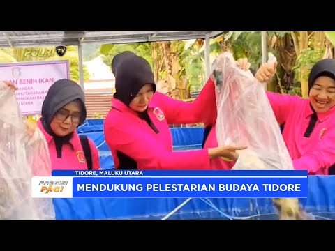 KETUA BHAYANGKARI MALUKU UTARA KUNJUNGI KOTA TIDORE, DUKUNG PELESTARIAN BUDAYA DAN KETAHANAN PANGAN