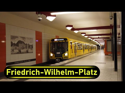 U-Bahn Station Friedrich-Wilhelm-Platz - Berlin 🇩🇪 - Walkthrough 🚶