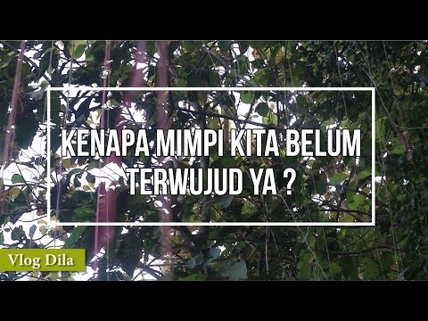 Kenapa Mimpi Kita Belum Terwujud ?