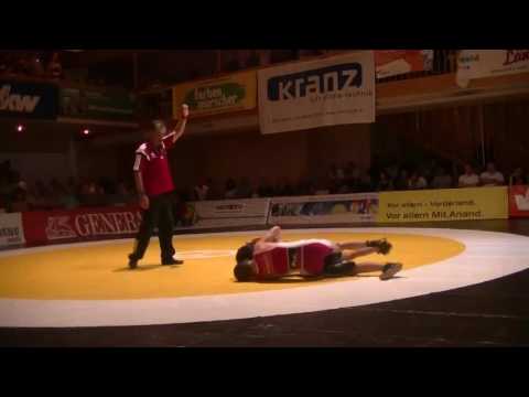 BL 24.9.2016 57kg greco Jäger Raphael - Kenesarin Abdrakhman