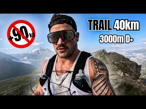 My first trail run without any preparation. A physical and mental challenge!