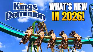 What’s NEW at Kings Dominion in 2026? Underrated Theme Park?