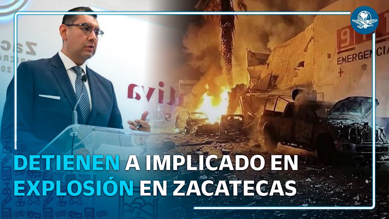 Zacatecas: detienen a presunto implicado en ataque con explosivos en Ojocaliente