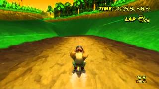 【MKW Former WR】 N64 DK&#39;s Jungle Parkway - 02:04.844 - ☆Sam F☆