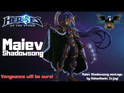 A bit of Maiev's sweetness - Maiev Shadowsong Heroes of the Storm Montage