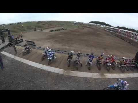 Gianluca Facchetti before the start in emx85 matterlybasin