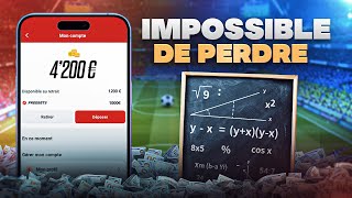 La meilleure stratégie de Paris Sportifs au monde (vous ne pouvez pas perdre)