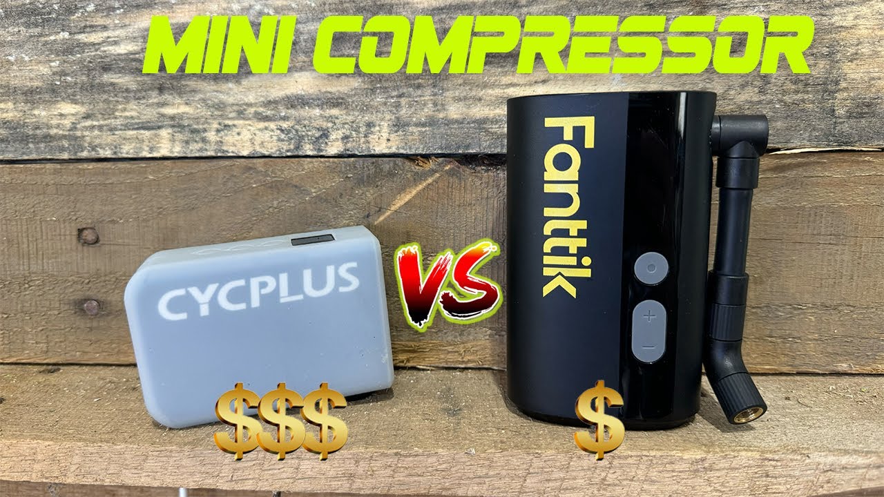 Budget vs Premium Mini Bike Electric Pumps / Fanttik X9 ACE vs Cycsplus Pro Max