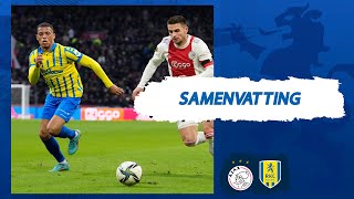 😤 Knokkend RKC verliest in slotfase van Ajax | Samenvatting Ajax - RKC Waalwijk (21/22)