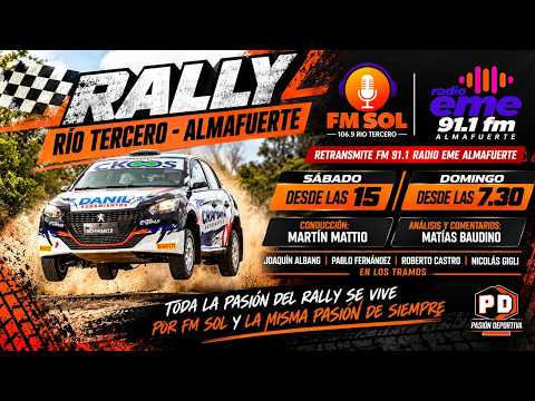 TRANSMISIÓN RALLY CORDOBÉS  RÍO TERCERO - ALMAFUERTE 2026