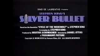 Silver Bullet (1985) Video