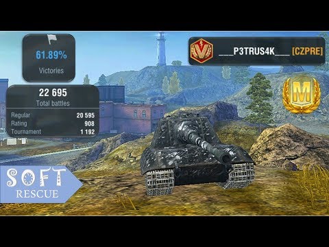 Jg Pz E 100: 7300 Damage , 3 Frags - WOT BLITZ -