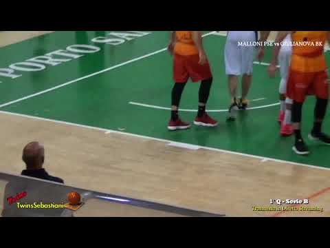1°/2°Q MALLONI PSE vs GIULIANOVA BASKET 21/10/2018 Serie B