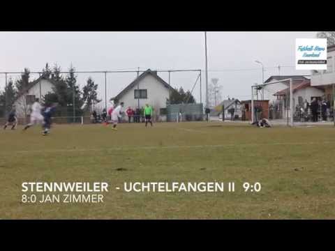 SV Stennweiler -  FC Uchtelfangen II Elfmeter und Tor Jan Zimmer