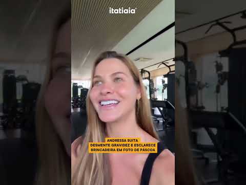 ANDRESSA SUITA DESMENTE GRAVIDEZ E ESCLARECE BRINCADEIRA EM FOTO DE PÁSCOA