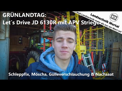 #VLOG 01 - GRÜNLANDTAG: Let´s Drive JD 6130R mit APV MS 600 G1 | Maschinenring | Landtechnik Murtal