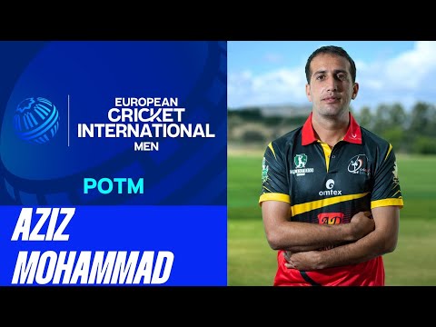 POTM Match 2: A.Mohammad - BEL vs AUT | ECI Austria-Belgium, 2025 | 22 Aug 2025 | ECI25.081