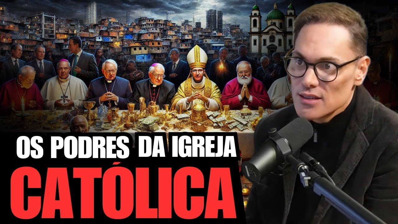 Os Podres da igreja católica | Padre Fábio Marinho vs Ateu Professor Daniel Gontijo, podcast 3Irmãos