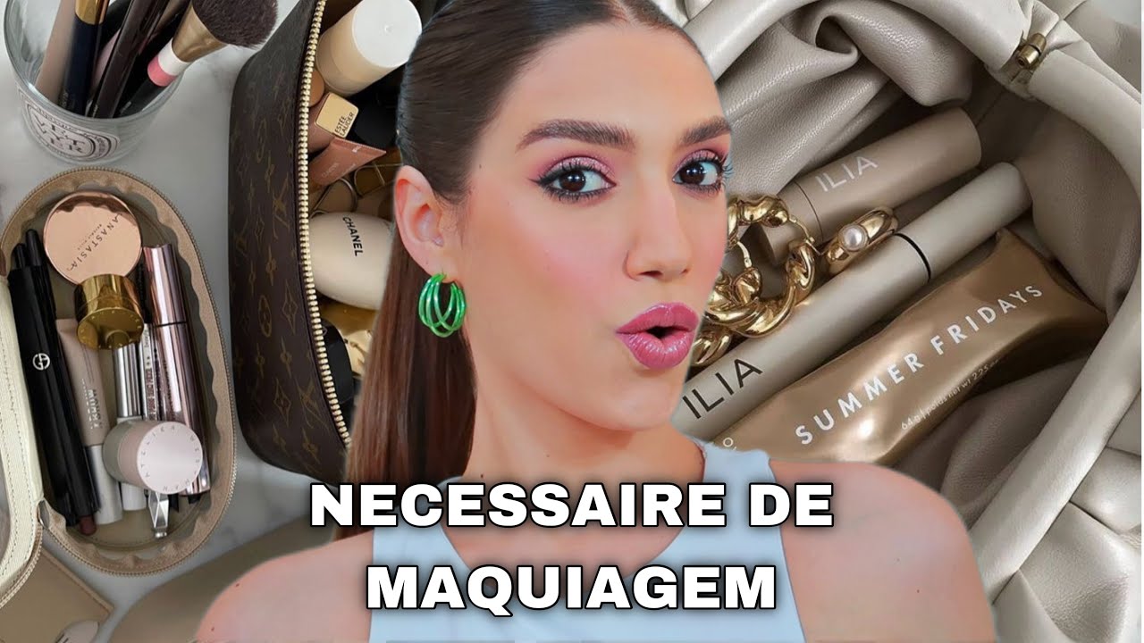 COMO MONTAR UMA BOLSA DE MAQUIAGEM *COM TUDO QUE VOCÊ PRECISA* MAKE DIA A DIA A MAKE FESTA