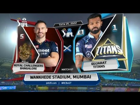 RCB vs GT ipl match highlights 2022 l 1080p HD l #ipl #cricket #iplhighlights #rcb #gt #youtube