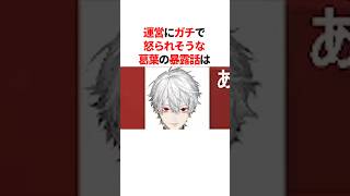 運営にガチで怒られそうな葛葉の暴露話　#youtuber#vtuber#雑学#豆知識