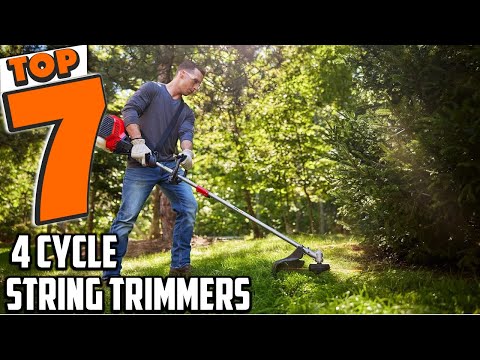 Trim Your Way to a Beautiful Lawn: 7 Best 4 Cycle String Trimmers!
