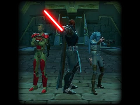 SWTOR Temple of Sacrifice - Revanite Commanders SM Kill Video