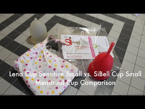 Si-Bell Cup Small vs. Lena Sensitive Small | Menstrual Cup Comparison