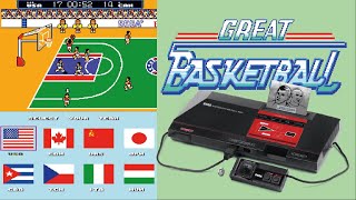 Great Basketball Sega Master System - C&M Plays