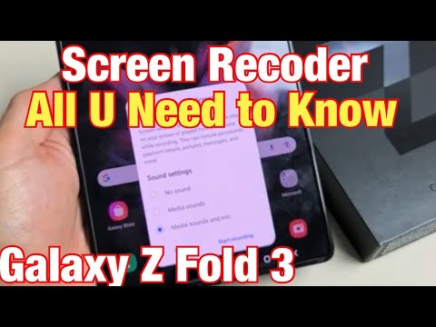 Galaxy Z Fold 3 How to Insert SIM Card Check Mobile Settings