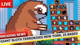 KAIJU SLOTH!!! New Kaiju Destruction Game | Terror Of Hemasaurus