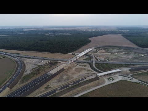 Nod rutier A7 x A3 - toate grinzile sus peste A3! - 1 septembrie 2024