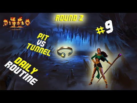 Ancient Tunnel Vs. Pit 250 - 250 Runs / Daily Routine #9 / Loot Recap - Diablo 2 Resurrected - D2R
