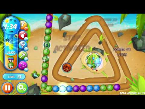 Woka Woka: Marble Shooter - Level 13