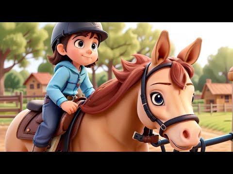 🐴🎉 Join the Hoofbeats: A Whimsical Horse Farm Serenade for Children! 🎤🌞
