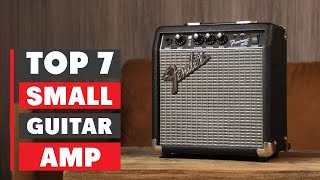 Best Small Guitar Amps 2025 – Compact Power, Big Sound