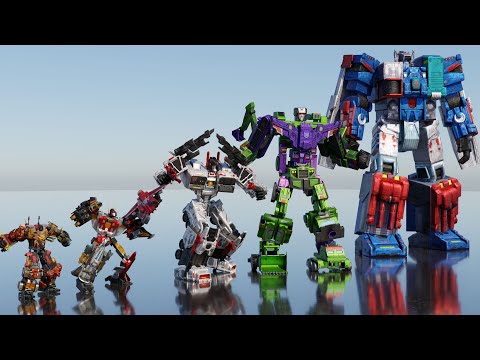 Combiner & Titan Transformer Size Comparison