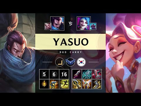 Yasuo ADC vs Jinx - KR Diamond Patch 25.13