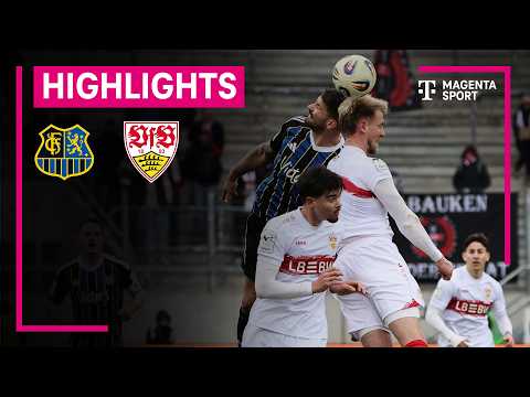 1. FC Saarbrücken - VfB Stuttgart II | Highlights 3. Liga | MAGENTA SPORT