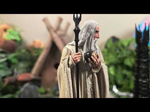 Weta Miniature Saruman and Orthanc Overview and Review