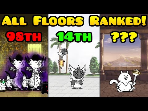 I Ranked ALL 100 Heavenly and Infernal Tower Floors From Worst to Best | The Battle Cats