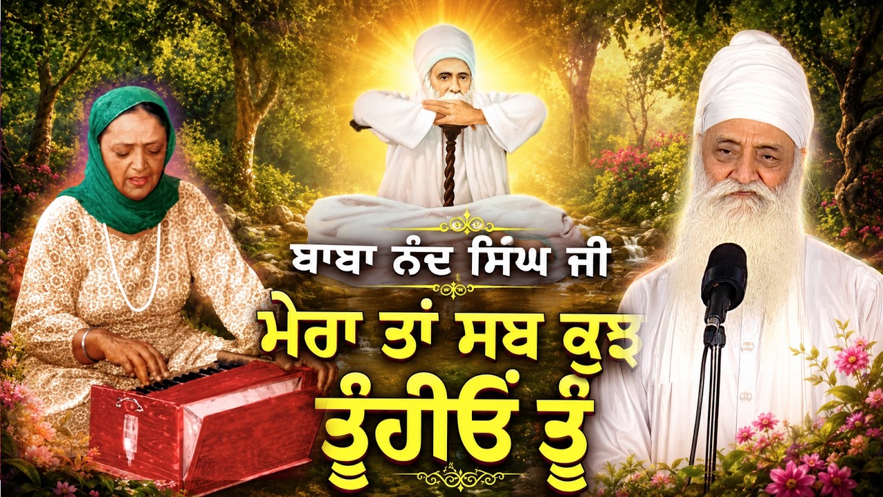 ਬਾਬਾ ਨੰਦ ਸਿੰਘ ਜੀ ਮੇਰਾ ਤਾਂ ਸਬ ਕੁਝ ਤੂੰਹੀਓਂ ਤੂੰ <br/>Baba Nand Singh Ji Mera Tan Sab Kujh Tuhion Tu